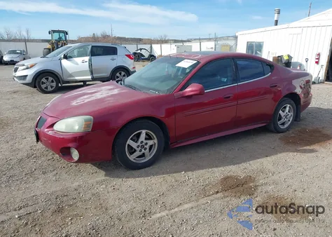 2004 Pontiac Grand Prix Gt2 z USA, uszkodzony, nr VIN 2G2WS522X41138353